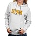 NCAA Iowa Hawkeyes Ladies White Vanity Contrast Pullover Hoodie Sweatshirt