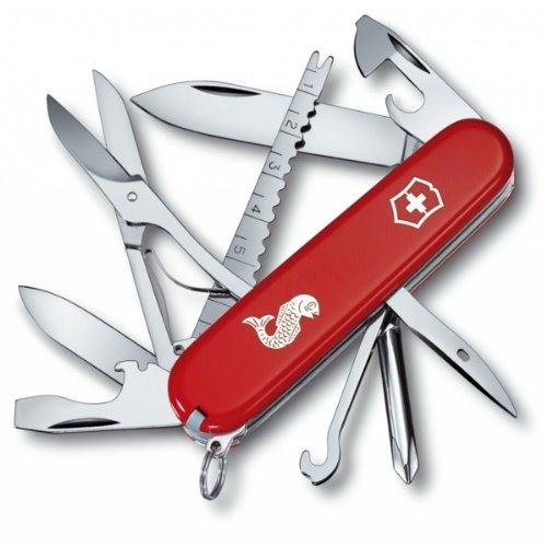 Victorinox Offiziersmesser Fisherman - rot - 1.4733.72