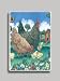 Country Roosters Refrigerator Magnet