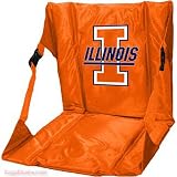 Illinois Fighting Illini NCAA Stadium Seat (Orange)