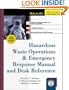 Hazardous Waste Operations & Emergency Response Manual and Desk Reference