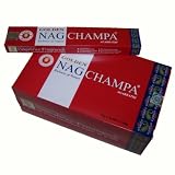 R�ucherst�bchen Golden Nag Champa 180g 12 Schachteln zu je 15g Gro�packungvon "indischerbasar"