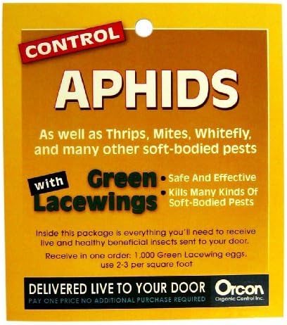Orcon GL-C4000 Live Green Lacewing Eggs, 4,000 Count by Orcon