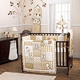 Cocalo Sweet Latte 7 Piece Deluxe Crib Set