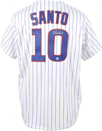 Ron Santo Chicago Cubs Autographed Majestic Athletic Replica Home Jersey