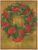 Review Caspari 76201 / Caspari Box of 20 5-1/4 by 6-3/4 Holiday Notecards, Wreath