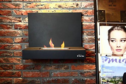 Fire Desire's Spider Fireplace - Perfect for Wall Hanging, Tempered Glass, Both Indoor and Outdoor Use, Great for Decoration, Cozy Atmosphere, German Design, Can Put Anywhere, Table Top, Easy to Assemble, Portable, Reusable Fireplace