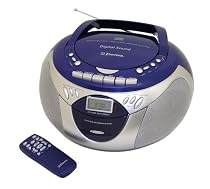 Emerson PD6560BL Portable CD-RW Player with Digital Tuning AM/FM Stereo Receiver