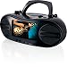 GPX BD707B Portable DVD/CD Player with 7-Inch LCD Screen for Movies and Karaoke (Black)