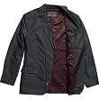 Fox Racing The Defiant Blazer FXDLX Men's Fashion Jacket w/ Free B&F Heart Sticker Bundle - Black