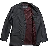 IMAGE OF Fox Racing The Defiant Blazer FXDLX Men's Casual Jacket - Black / X-Large