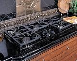 Dacor Preference SGM365BH 36″ Gas Cooktop with 5 Sealed Burners, Instant Re-Ignition, Blue “On” Indicator Light and Continuous Grates: Black/Natural Gas/High Altitude