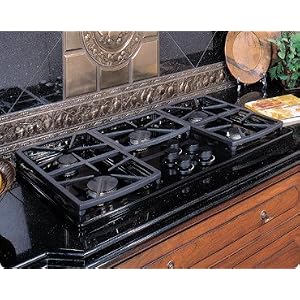 Dacor Black Sealed Burner Cooktop SGM365BH