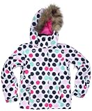 Roxy Jet Ski Girl Jk - Doudoune Ski - Fille - Blanc/vert/rose - 16 ans Image du produit