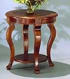 IMAGE OF Bassett Mirror Company Pontevecchio Round End Table - 8125-220