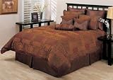 Phoenix Bedding Set King Wine