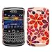 Pink / Purple / Red Floral Hard Case / Cover / Shell for RIM BlackBerry Bold 9700 / 9780 thumb