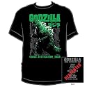 Godzilla World Destruction Tour Adult T-Shirt In Black