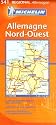 Allemagne Nord-Ouest : 1/350 000