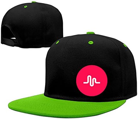 MKoomm Color Musical.ly Logo Adjustable Snapback Hip-hop Cap Baseball Hats