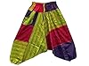 Harem Pant Colorful Patchwork Womans Bohemian Trouser Handloom Cotton