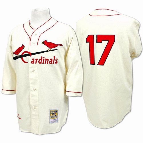 St. Louis Cardinals Authentic 1934 Dizzy Dean Home Jersey By Mitchell & Ness Size 52