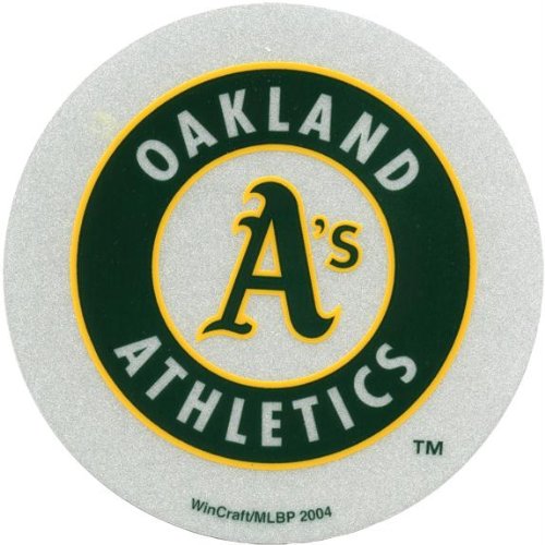 Oakland Athletics - Logo Reflective Decal - Sticker MLB Pro Baseball