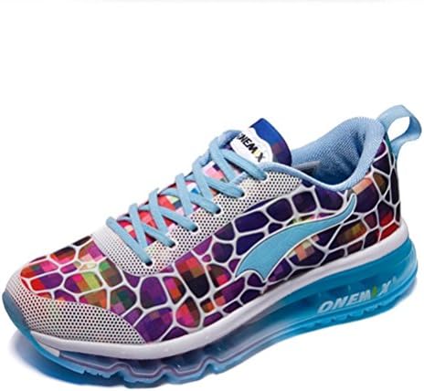 Zarbrina Mens and Womens Air Cushion Ultra Lightweight Fitness Shoes and Workout Trail Running Shoes