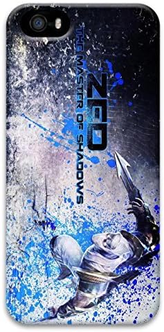 iPhone 5S Case, iPhone 5S Cases - Anti-Scratch Shell Case for iPhone 5/5s with Zed League Of Legends Game 1 3D Print Pattern Protective Back Hard Bumper Case for iPhone 5/5S