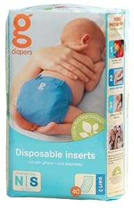 gDiapers Disposable Inserts - Small (40 count)