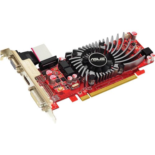 Asus ATI Radeon HD 5550 1024 MB DDR3 PCI-Express 2.1 DVII HDMI DSub HDCP Video Card - Retail EAH5550/DI/1GD3LP