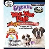 Four Paws Gigantic Wee-Wee Pads, 27.5-Inch by 44-Inch, 18-Pack