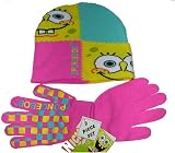  : Adorable Spongebob SquarePants hat and gloves set!