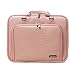 Acer Extensa 5630-4666 15.4-Inch Laptop CaseCrown Double Memory Foam Padded Laptop Case with Front Pocket (Alligator Pink)