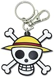 One Piece Skull Logo Die-Cut KeyringIMAGE