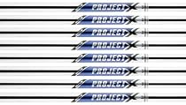 Rifle Project X 5.5 3-PW Steel Iron Shafts .355 Taper Tip -- Set of 8 shafts rifle golf shaft