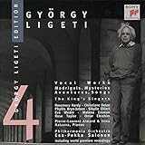 Gy&ouml;rgy Ligeti Edition 4: Vocal Works (Madrigals, Mysteries, Aventures, Songs) - The King's Singers / Philharmonia Orchestra / Esa-Pekka Salonen