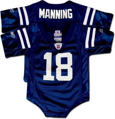 Peyton Manning Indianapolis Colts Blue Baby / Infant NFL Football Jersey