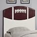 Twin Size Kid Headboard with Football Design