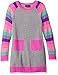 The Children's Place Girls' Long Sleeve Raglan Sweater Dress