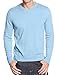 John Ashford Mens V-Neck Long Sleeve Pullover Sweater Blue L