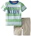 Calvin Klein Boys 2-7 Stripes Tee With Short 2 Piece Set