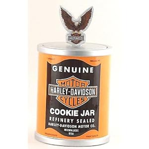 Click here to buy Harley Davidson Oil Can Item Cookie Jar By Vandor by Harley-Davidson.