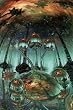 (24x36) Liquid Mushrooms (Trippy) Art Poster Print