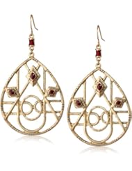 The SAK Large Open Earwire Teardrop Earrings