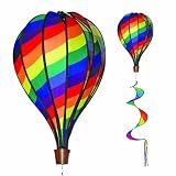 Hot Air Balloon - Rainbow