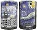 Van Gogh - Starry Night Design Protective Skin Decal Faceplate for Blackberry Curve 8300/ 8310/ 8320 Cell Phones