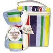 Blooming Bouquet Gift Sets - RETRO TRANSPORTATION - Bottle Bag & Burp Set