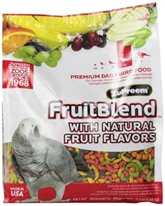 Zupreem FruitBlend Parrot Conure Medium Large 3.5 LB