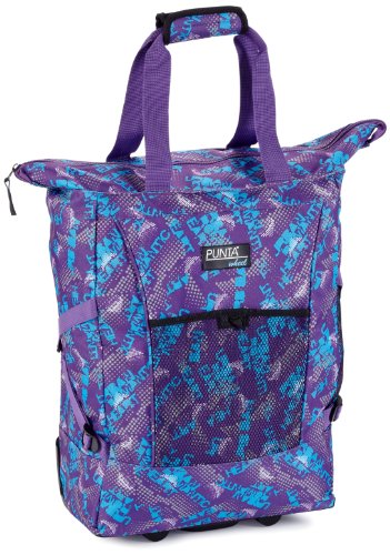 PUNTA Einkaufstrolley, violett/hellblau, 36 x 50 x 20 cm, 10013-1904